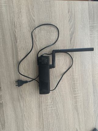 Pecera 60l - Acuario de cristal, filtro y tira led