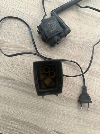 Pecera 60l - Acuario de cristal, filtro y tira led