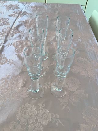 Bicchieri liquore cristallo - 6pz