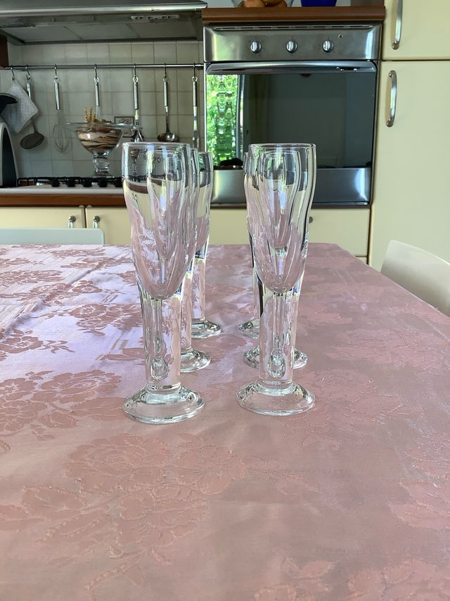 Bicchieri liquore cristallo - 6pz