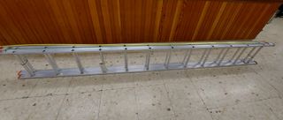 Escalera de dos tramos. Sólo extensible. 6m