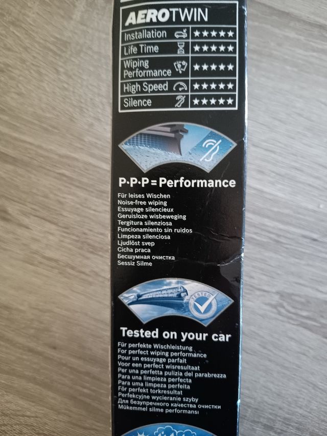 Escobillas coche Bosch AeroTwin A 966S