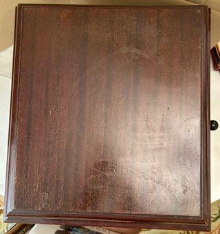 GRAMOLA INGLESA DE CAOBA