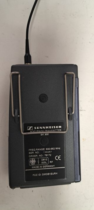 Sennheiser SK300 - Micrófono de petaca