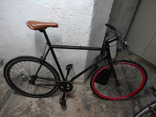 Bicicleta Fixie negra