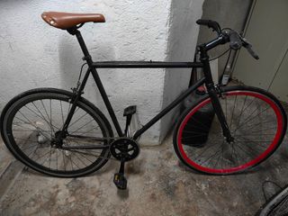 Bicicleta Fixie negra