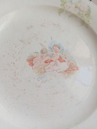 Antico piatto fine 800
