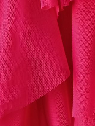 Vestido ocasiones fucsia T-XL