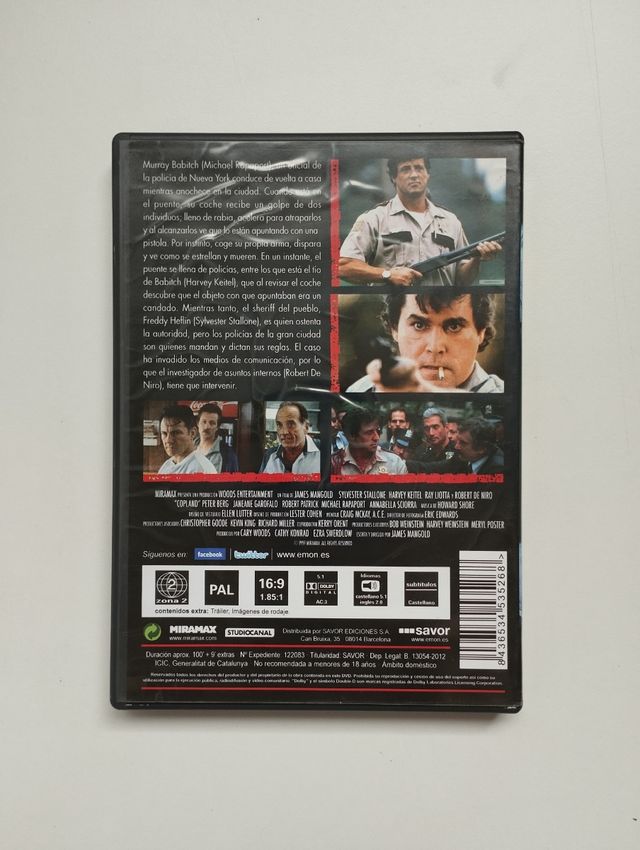 DVD de la película "Cop Land"