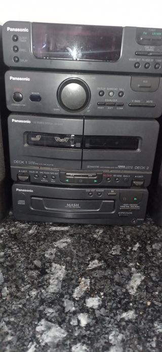 Equipo de musica compacto, Panasonic