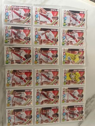 Cromos Rayo Vallecano 2015