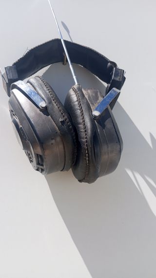Auriculares radio vintage