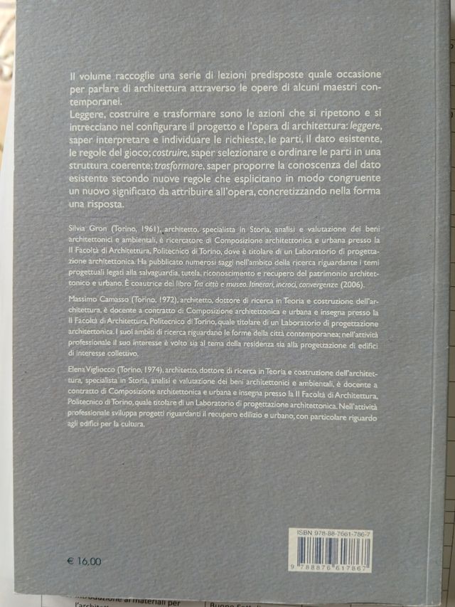 3 volumi di tecnologia e architettura 