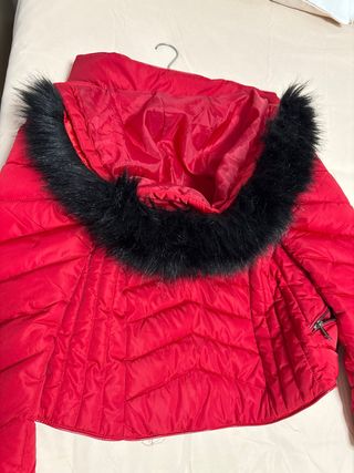 Abrigo Aomanxi rojo talla s