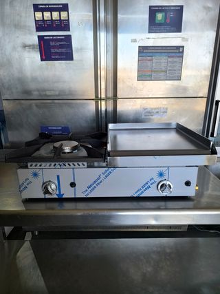 Cocina a gas 2 fogones 