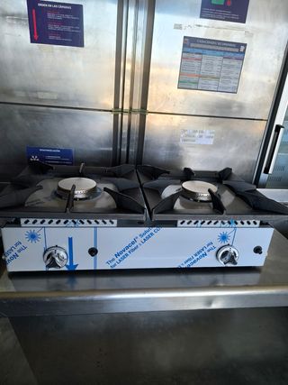 Cocina a gas 2 fogones 