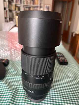 Teleobjetivo Sony fullframe