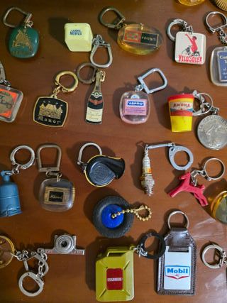 LLaveros antigüos años 1950,1960, 1970, 1980