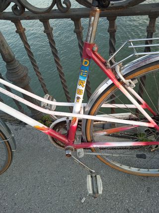 Bicicleta clásica antigua