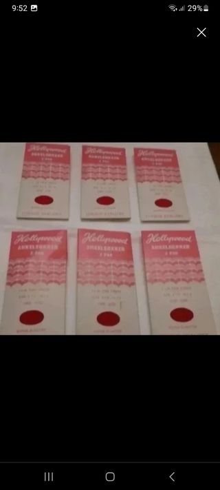 12 pares de tobilleros rojos