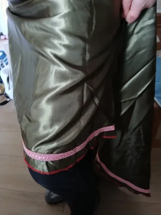 Traje medieval mujer terciopelo