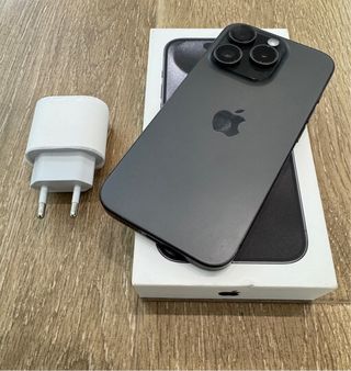 iphone 15 pro 256GB negro
