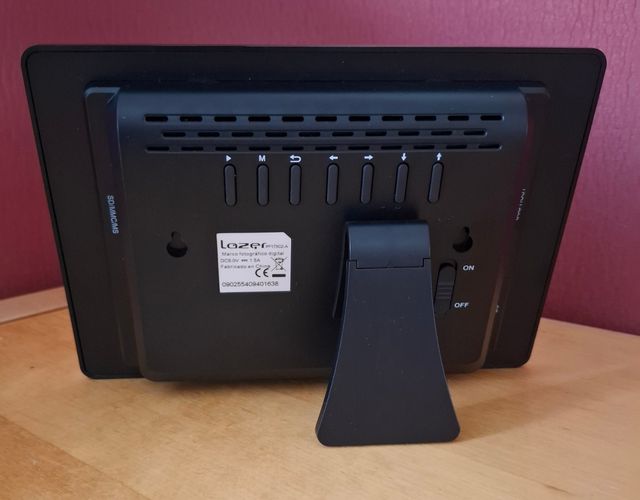 Marco digital Lazer fotos y vídeo