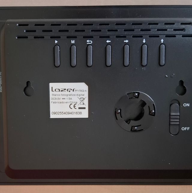 Marco digital Lazer fotos y vídeo