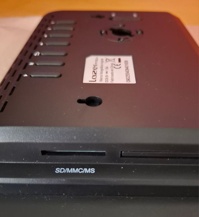 Marco digital Lazer fotos y vídeo