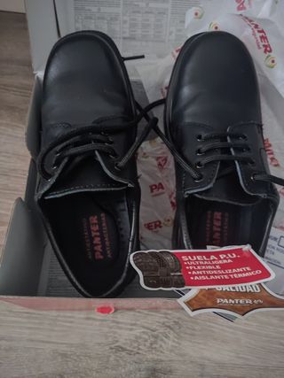Zapatos seguridad PANTER - negros