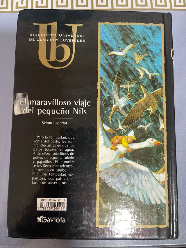 El maravilloso viaje del pequeño Nils (Bibliote...