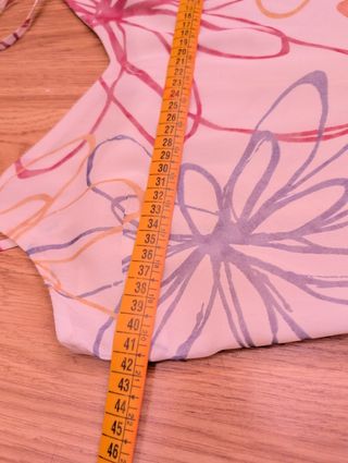 Vestido midi tirantes estampado floral