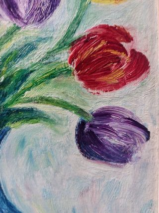 MAG BERT OLEO TELA  FLOREO 41X34