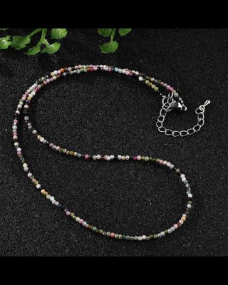 Collana di Tormalina sfaccettata