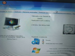Kit Placa base Hp procesador y RAM