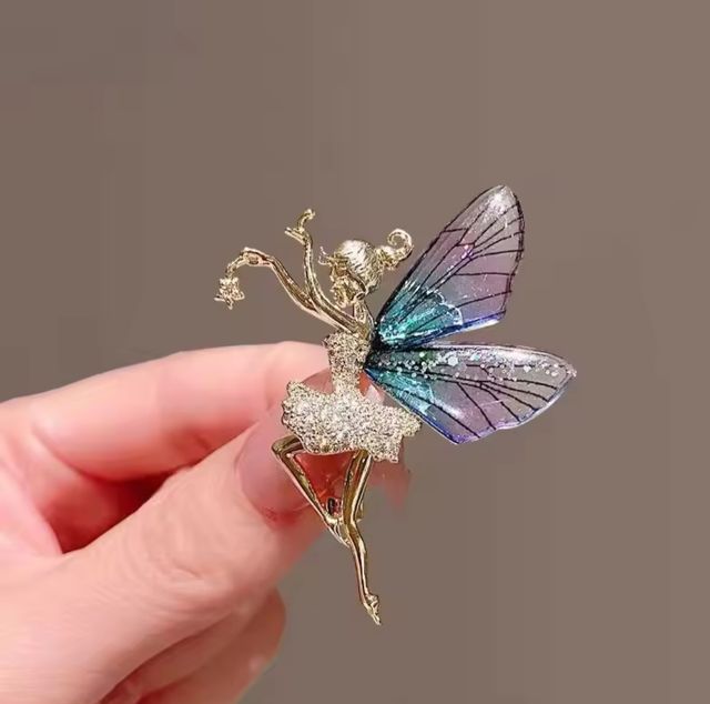 Broche hada mariposa Campanilla