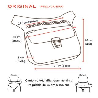 Riñonera "Premium Círculos Negros & Plata"