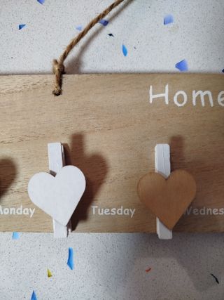 Organizzatore in legno appendibile