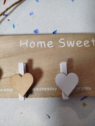 Organizzatore in legno appendibile