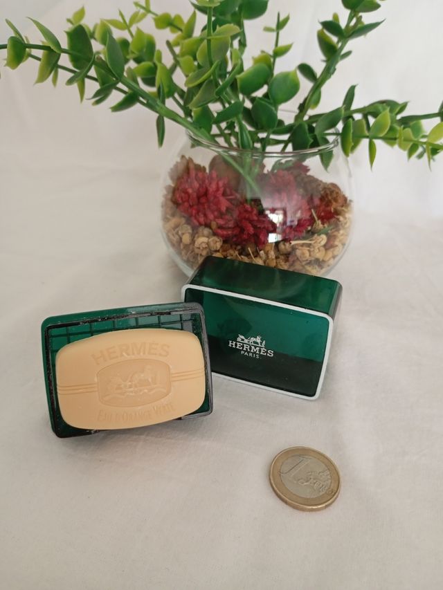 Jabón Hermès miniatura - vintage