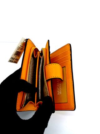 Cartera Michael Kors en piel Crossgrain Jet Set