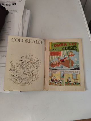 Comic antiguo Donald nº 119