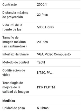 Proyector Optoma EP739 DLP SVGA