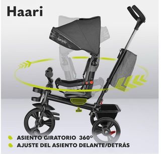 Triciclo Plegable 2 en 1 para Bebés