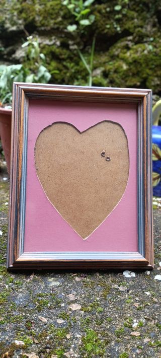 Marco de fotos corazón