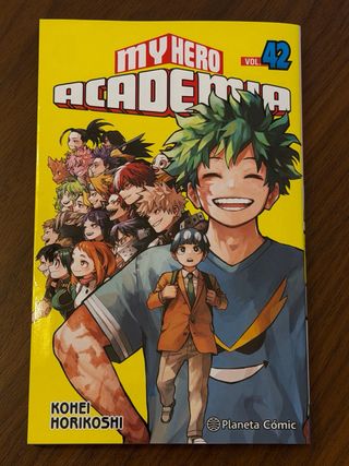 Manga My Hero Academia 1 al 42 (completo)