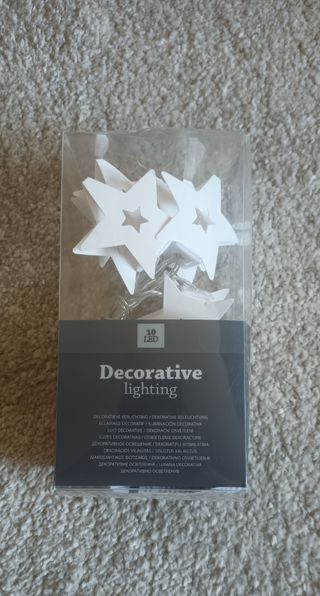 Luzes de Estrelas - LED - 10 Luzes