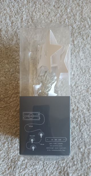 Luzes de Estrelas - LED - 10 Luzes