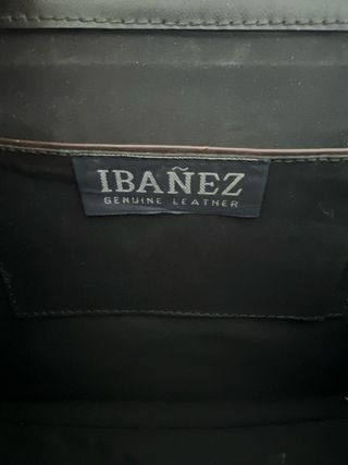 Bolso de piel marrón