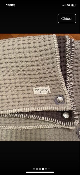 Koeka coperta cotone doppia